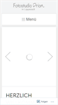 Mobile Screenshot of fotostudio-prion.de
