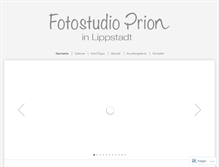 Tablet Screenshot of fotostudio-prion.de